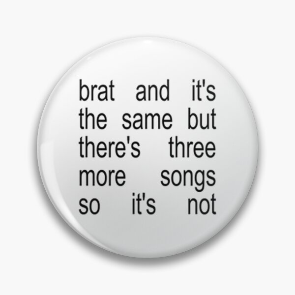 Item preview, Brat sticker designed and sold by desirepaths.