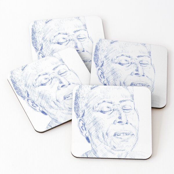 Item preview, Illustration portrait of King Pelé designed and sold by Arthur Loeuil.