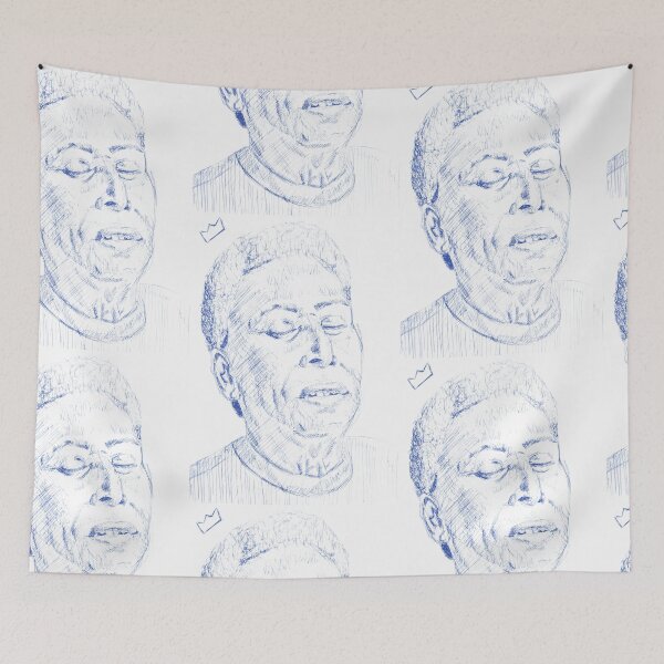 Item preview, Illustration portrait of King Pelé designed and sold by Arthur Loeuil.