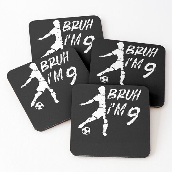Item preview, Bruh It's My 9th Birthday Soccer I'm 9 Year Old designed and sold by MTRBSK11.