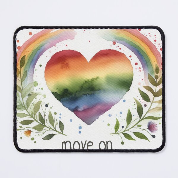 Item preview, Rainbow Heart move on designed and sold by Nanthanon.