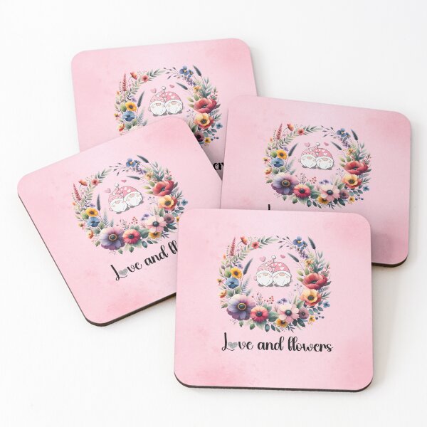 Item preview, Love, flowers and Gonks designed and sold by Fantacaroo Designs.