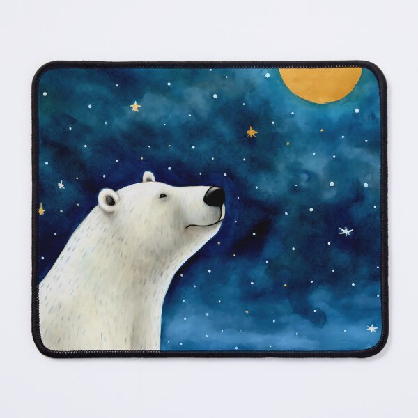 Item preview, Polar Bear Moonlight designed and sold by PawPrintStyles.