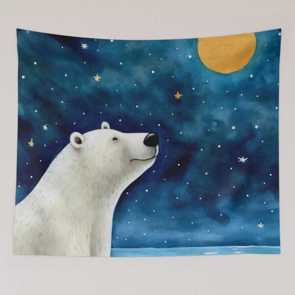 Item preview, Polar Bear Moonlight designed and sold by PawPrintStyles.