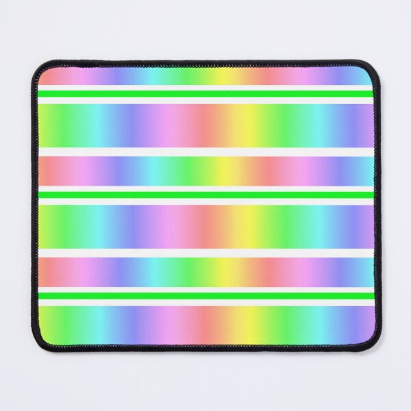 Item preview, Pastel rainbow horizontal striped | rainbow color lime pattern designed and sold by lausn.