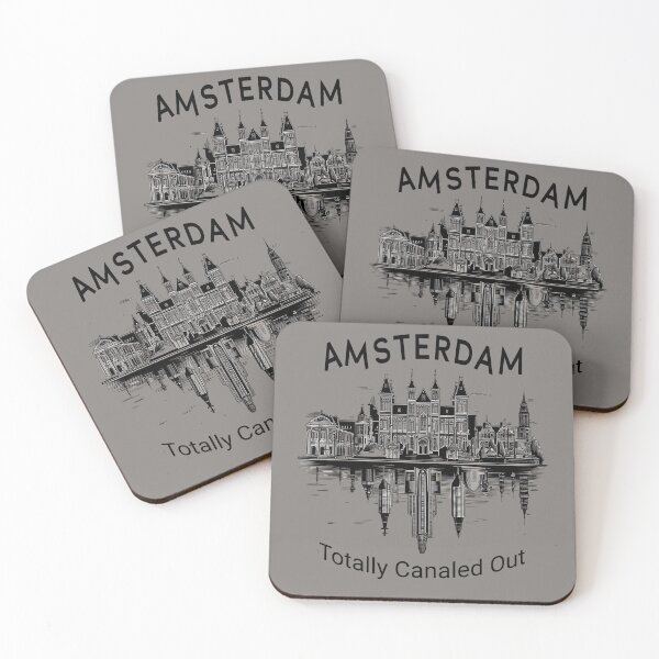 Item preview, Amsterdam silhouette - Amsterdam lover - Amsterdam souvenir - Amsterdam holiday designed and sold by JansenGS.