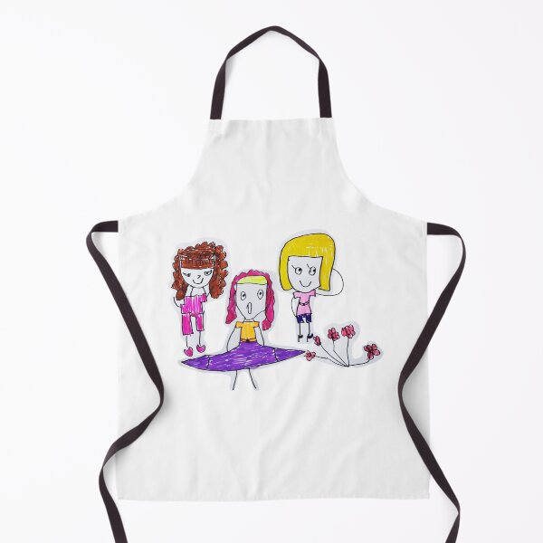 Item preview, Cartoon drawing Three beautiful girls cartoon. designed and sold by Outsider Joy Studio.