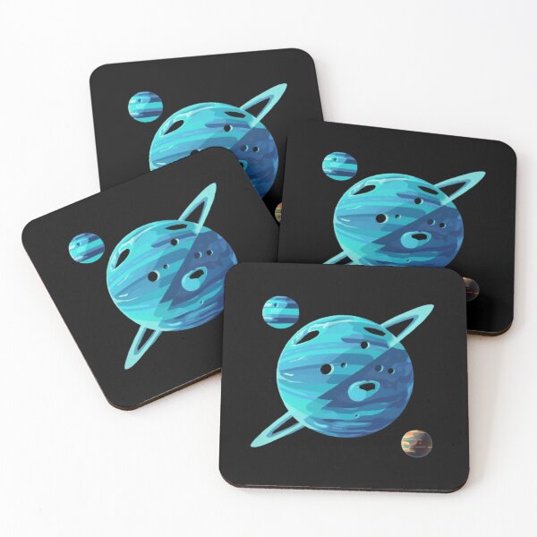 Item preview, Galilean moons blue vintage designed and sold by IdeaND.