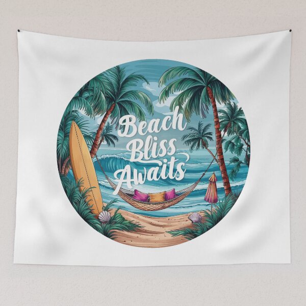Item preview, Beach Bliss Awaits Tropical Design designed and sold by behnay.