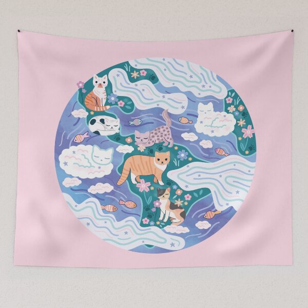 Item preview, Cat's World designed and sold by CarlyWatts.