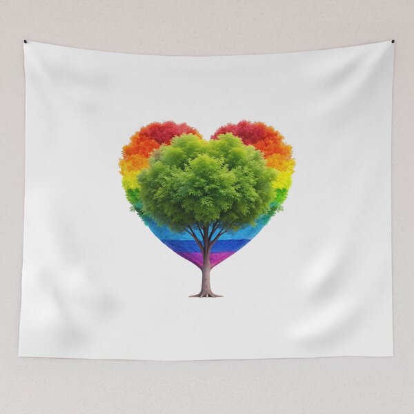 Item preview, rainbow tree designed and sold by jkrphoto.
