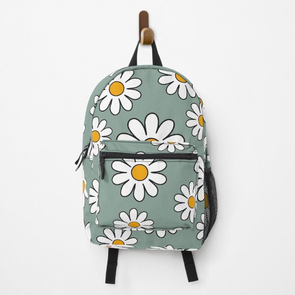 Item preview, White Daisy on Teal Pattern designed and sold by MyTutina.