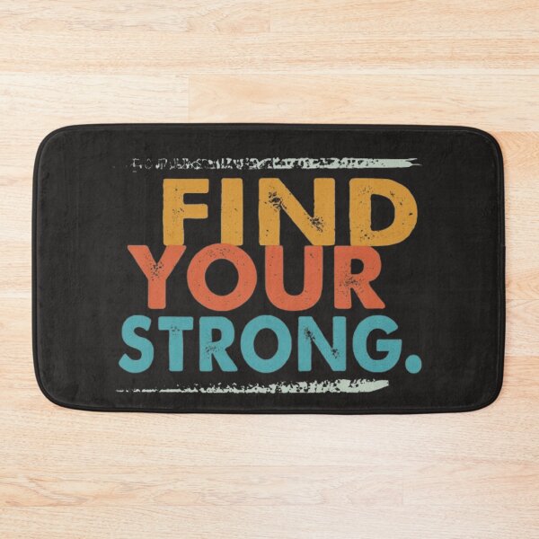 Item preview, Find Your Strong Inspirational Motivational Quote T-Shirt designed and sold by SSulatul101.