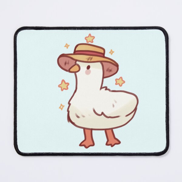 Item preview, Cute Straw hat duck designed and sold by Artofmayara.
