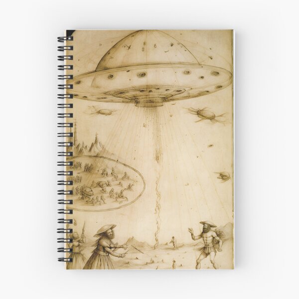 Item preview, Da Vinci's UFO Discovery: Art Meets Alien designed and sold by IllusivePixels.