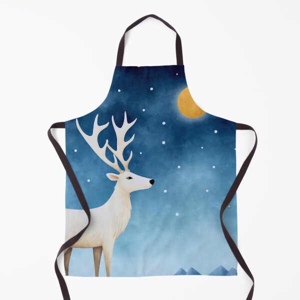 Item preview, Moonlit Arctic Stag designed and sold by PawPrintStyles.