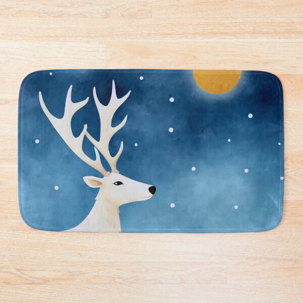 Item preview, Moonlit Arctic Stag designed and sold by PawPrintStyles.