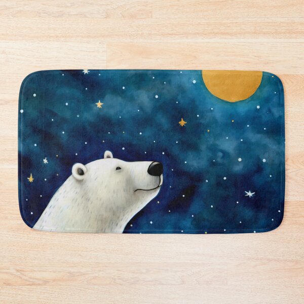 Item preview, Polar Bear Moonlight designed and sold by PawPrintStyles.