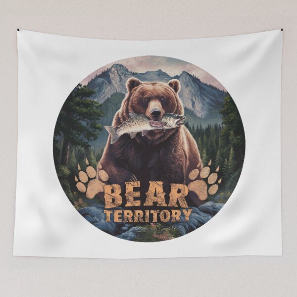 Item preview, Bear Territory Wilderness Design designed and sold by behnay.