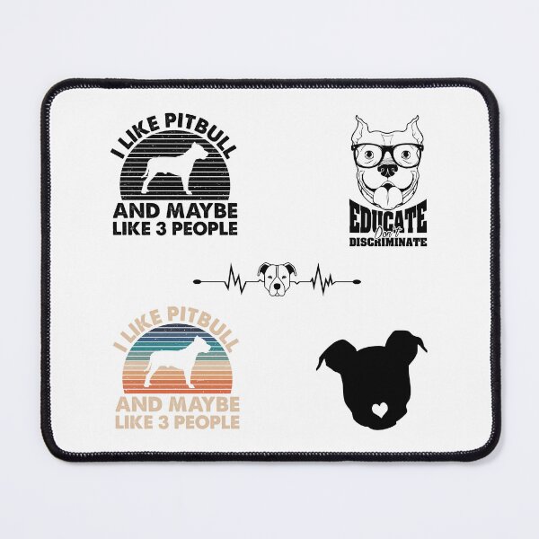 Item preview, pitbull text bundle designed and sold by EmeraldeaArt.