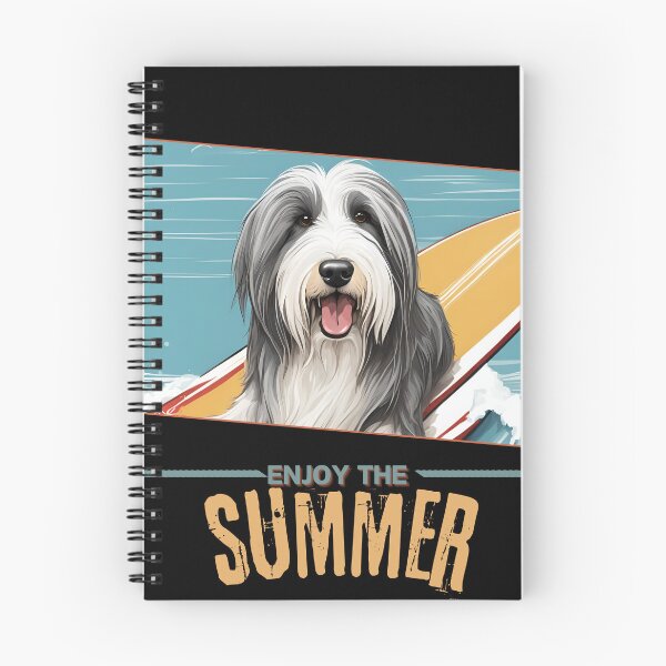 Item preview, Funny Vacation Summer Holidays Bearded Collie Enjoy the Summer  designed and sold by GoodyPaws.