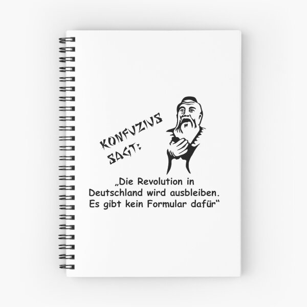 Item preview, Confucius says: The revolution in Germany designed and sold by ARTmanhART.