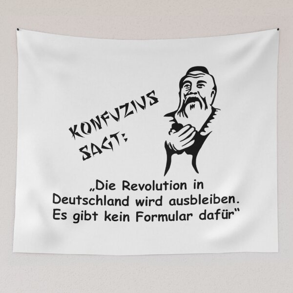 Item preview, Confucius says: The revolution in Germany designed and sold by ARTmanhART.