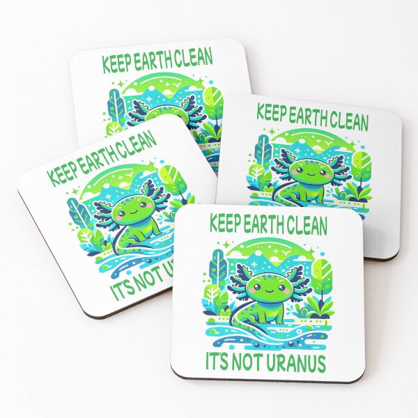 Item preview, KEEP EARTH CLEAN IT'S NOT URANUS designed and sold by RetroPop23.