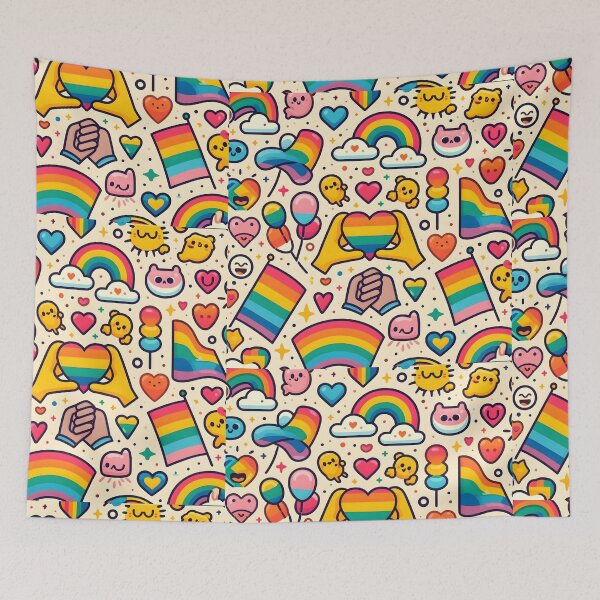 Item preview, Joyful Pride Collage designed and sold by Prideful-Prints.