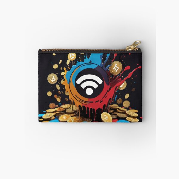 Item preview, Crypto : WiFi Coins Radiating Wealth designed and sold by PepeVader.