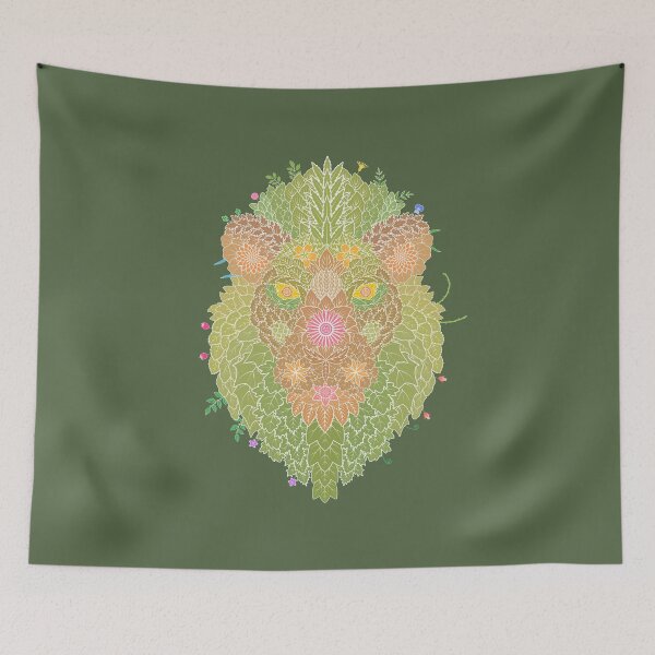 Item preview, Floral  Animal "Lion" WeArePrettierThanFlowers designed and sold by 366birthflower.