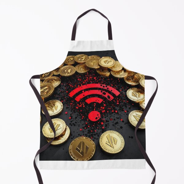 Item preview, Crypto : WiFi Coins Radiating Wealth designed and sold by PepeVader.