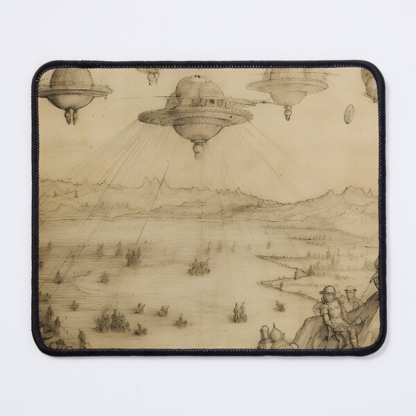 Item preview, Ancient Aliens: Da Vinci's UFO in Renaissance Art designed and sold by IllusivePixels.