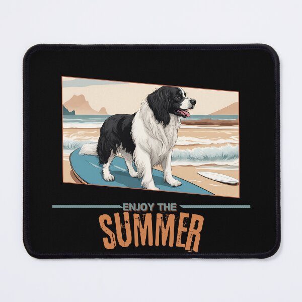 Item preview,  Funny Vacation Summer Holidays Landseer Dog  Enjoy the Summer  designed and sold by GoodyPaws.
