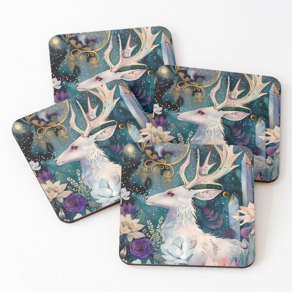 Item preview, Celestial Deer Garden designed and sold by PawPrintStyles.