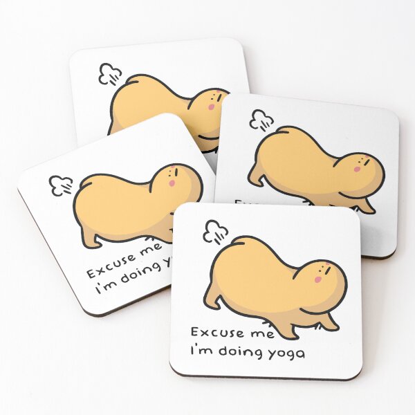 Item preview, Excuse me! I'm doing yoga! designed and sold by Tumlumtala.