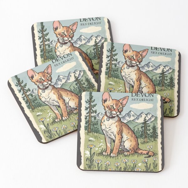 Item preview, Daily Cute Devon Rex Cat Delight Mountaineering New York designed and sold by FociCreate.