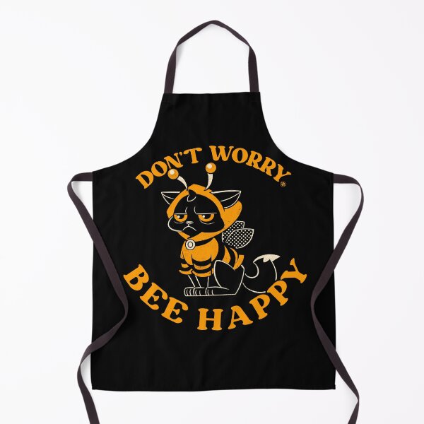 Item preview, Don´t Worry Bee Happy designed and sold by World Domination For Cats ®.