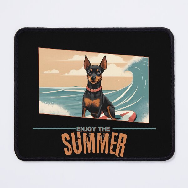 Item preview,  Funny Vacation Summer Holidays Miniature Pinscher Dog  Enjoy the Summer  designed and sold by GoodyPaws.