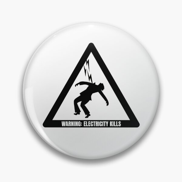 Item preview, Electricity Kills Warning Sign designed and sold by FilipCZe.