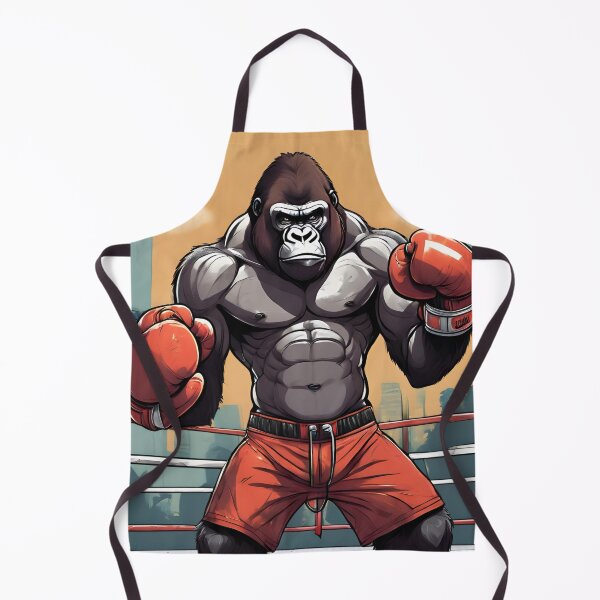 Item preview, Gorilla with boxing gloves designed and sold by SALUdesign.