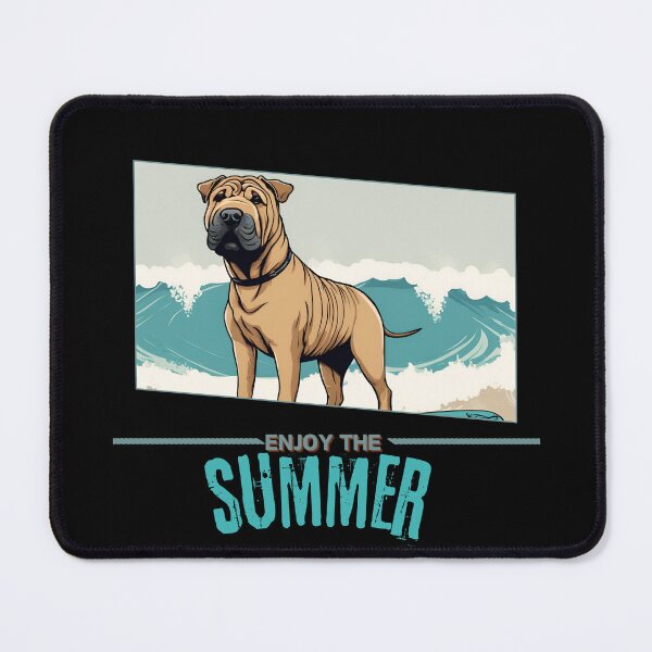 Item preview, Funny Vacation Summer Holidays Shar Pei Dog Enjoy the Summer designed and sold by GoodyPaws.