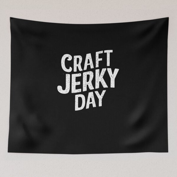 Item preview, National Craft Jerky Day t-shirt, November 27th Gift designed and sold by SlocifieShop.