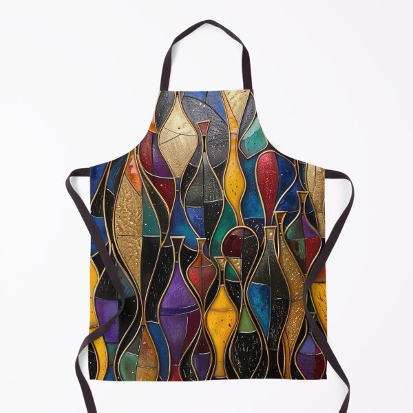 Item preview, African Vases in Bold and Colorful Abstract Art designed and sold by MugsNstuff Live Love Create!.