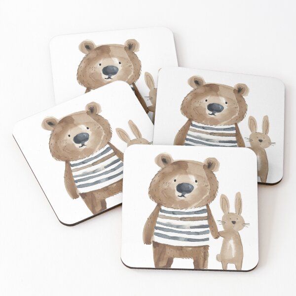 Item preview, A Bunny and his Bear designed and sold by nomes.