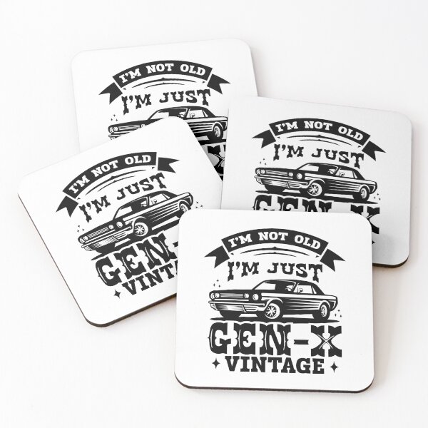 Item preview, Gen-X Vintage Car Enthusiast Retro Classic designed and sold by Designer-Girl.
