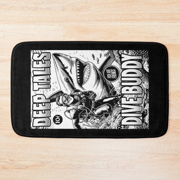 Item preview, Funny Diver Deep Tales Shark Dive Buddy Scuba Diving Comic designed and sold by GrandeDuc.