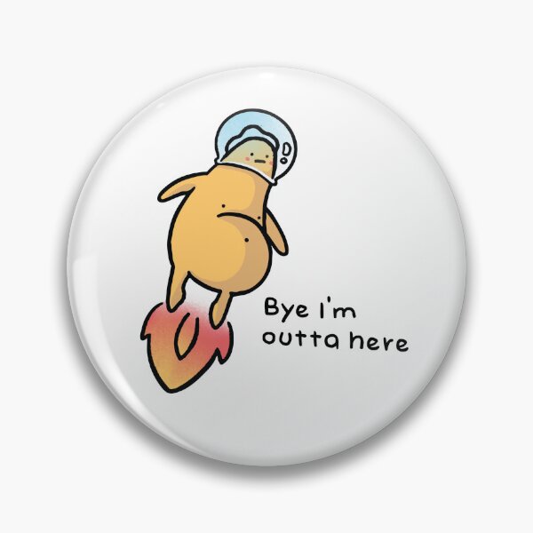 Item preview, Bye! I'am outta here! designed and sold by Tumlumtala.