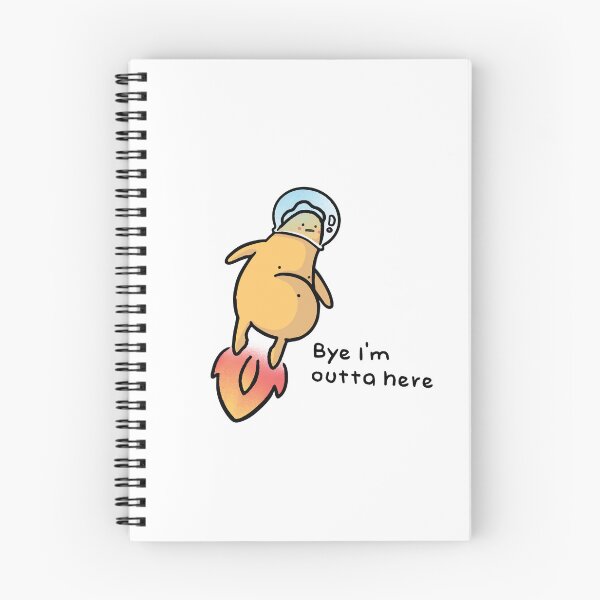 Item preview, Bye! I'am outta here! designed and sold by Tumlumtala.