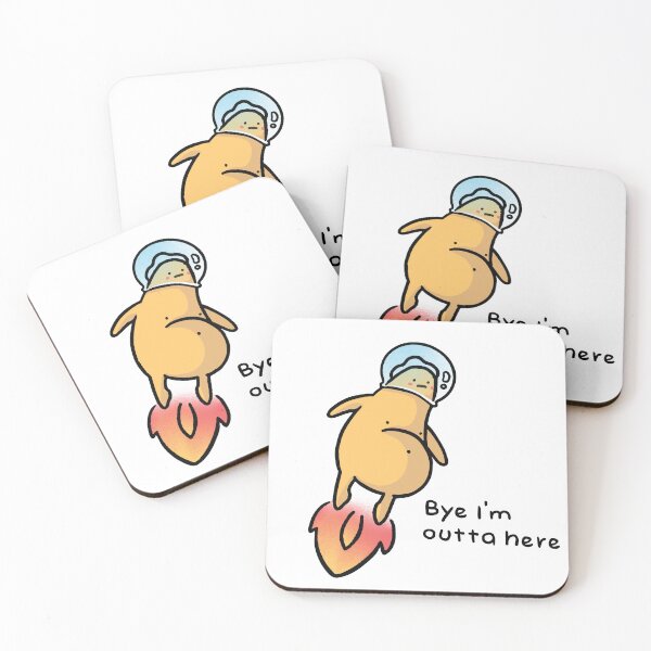 Item preview, Bye! I'am outta here! designed and sold by Tumlumtala.